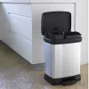CURVER Metallic pedaalafvalbak Deco Bin Duo 10+18L zilver