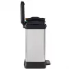CURVER Metallic pedaalafvalbak Deco Bin Duo 10+18L zilver