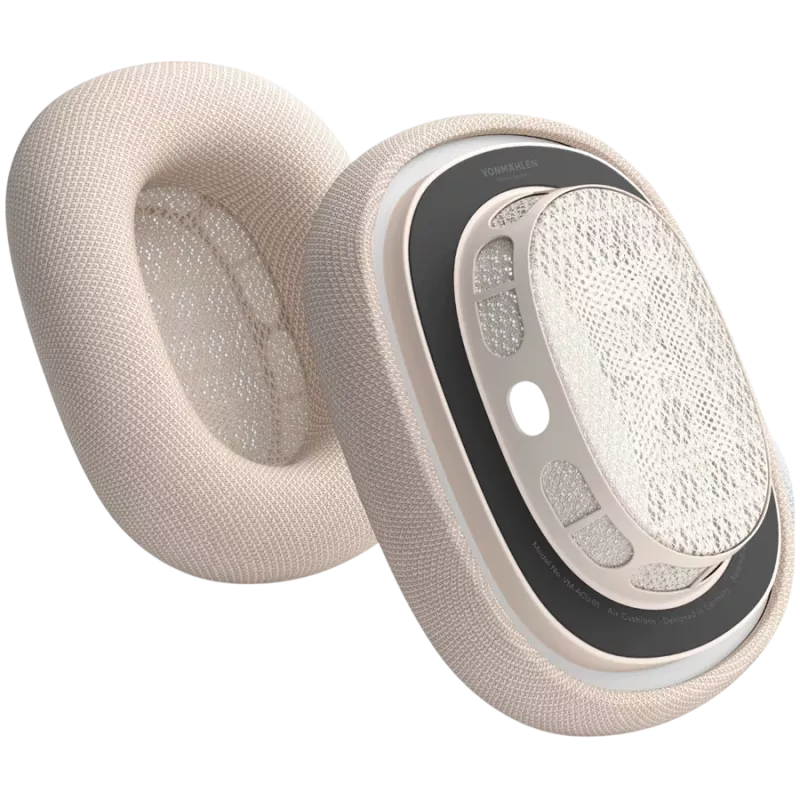 VONMÄHLEN oorkussens voor AirPods Max, Champagne