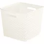 CURVER My Style vierkante opbergmand 25L crème