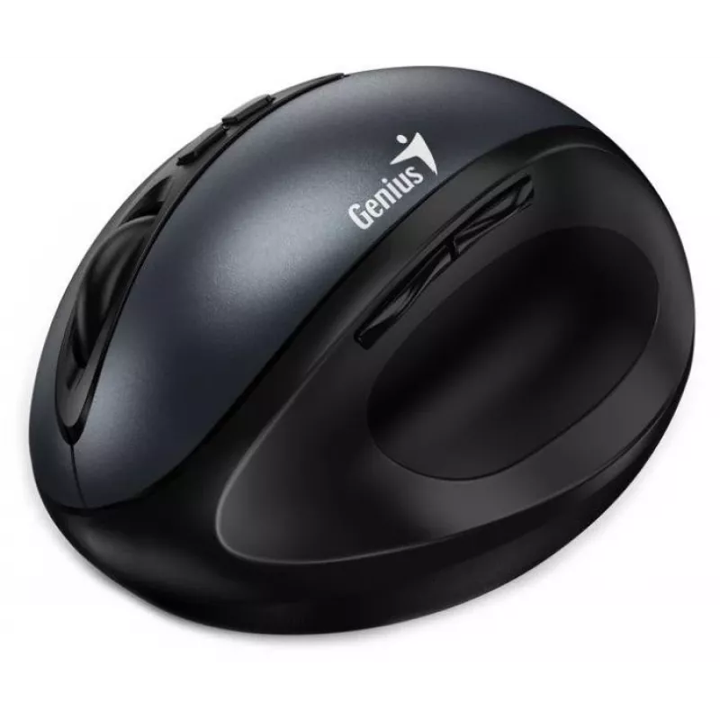 Genius Ergo 8300S draadloze muis, 1600 DPI, zwart/grijs