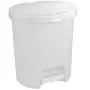 CURVER Deco Bin pedaalemmer 25L 36x41cm wit