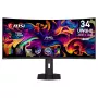 MSI 34 inch QD-OLED UWQHD 280Hz curved gaming-monitor (9S6-3DE39T-003)