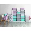 Curver Infinity 11L 4-vaks rolcontainer 30x36x69cm grijs