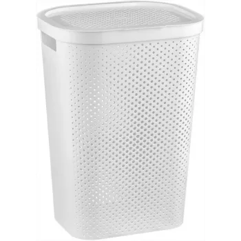 CURVER Infinity Recycled 60L wasmand 44x35x60 cm wit