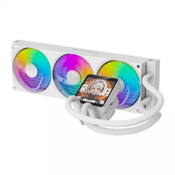 DarkFlash DV360S MAX wit 360mm ARGB AIO liquid CPU-koeler
