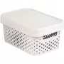 CURVER Infinity Recycled 4,5L opbergbox met deksel, wit
