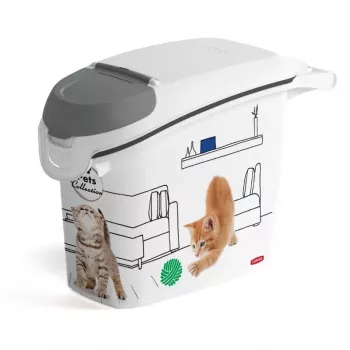 CURVER Pets Life voerbewaarbak voor honden en katten 6 kg 15 L 23x50x36 cm