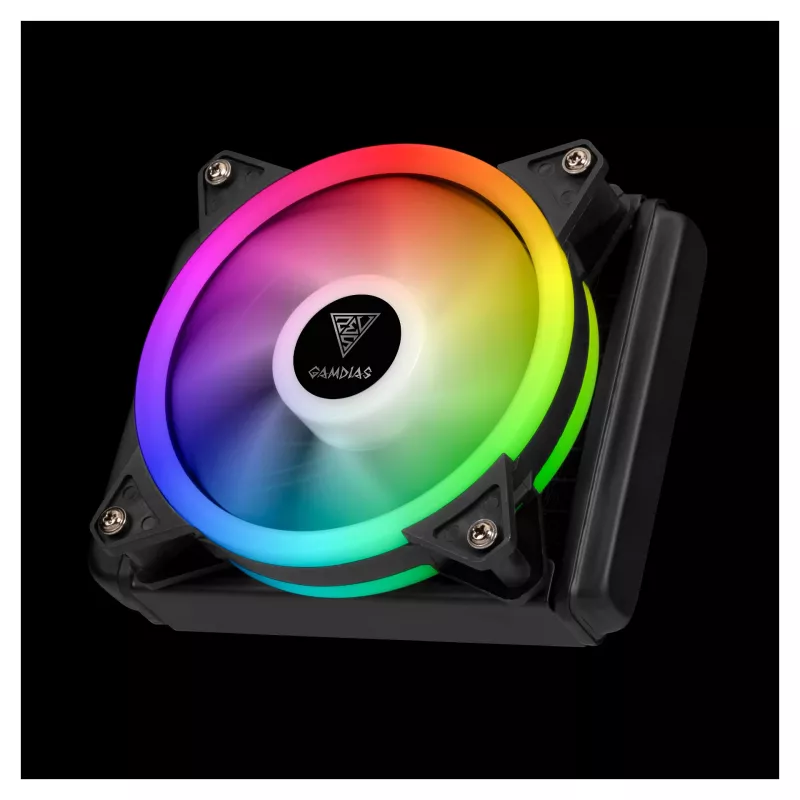 GAMDIAS Chione E2-120 Lite2 ARGB 120mm AIO vloeistof-CPU-koeler