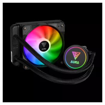 GAMDIAS Aura GL120 120mm ARGB AIO liquid CPU-koeler 16321-01600-30000-G