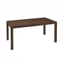 Keter Melody rechthoekige tuintafel bruin UV-bestendig hars zitplaatsen 6-8 gereedschapsloze montage