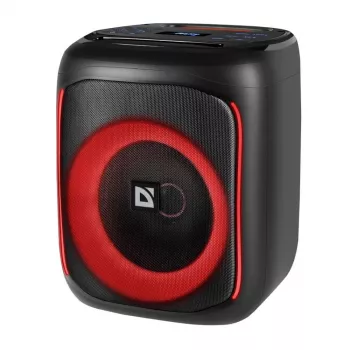 Defender BOOMER 50 bluetooth-luidspreker 50W MP3/FM/SD/USB/AUX/TWS/LED/MIC karaoke zwart