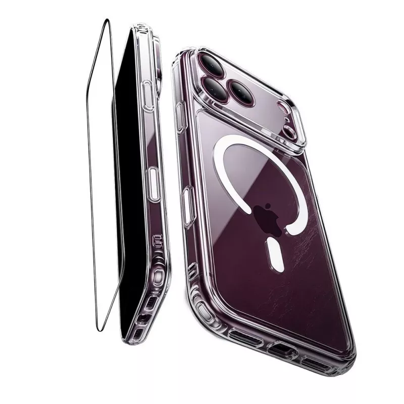 ESR Classic Hybrid MagSafe & Tempered Glass iPhone 17 Pro Max / 18 Pro Max Transparant