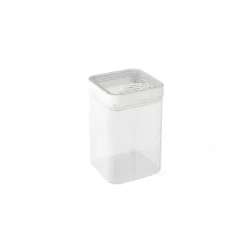 CURVER Kara Voorraadcontainer voor Droge Voedingsmiddelen 1,2L Transparant/Wit