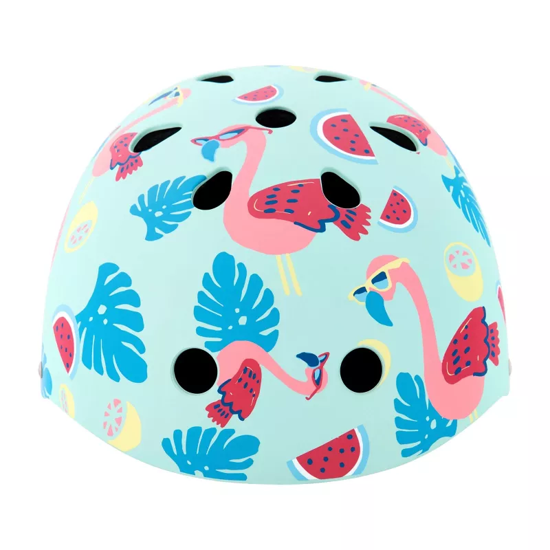 Hornit Flamingo Kinderfietshelm M (53-58cm) met Achter LED-Licht FLS931