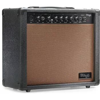 Stagg S20AAR 20W akoestische gitaar combo-versterker met reverb