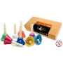 Stagg SHBSET 8-toons diatonische handbellen-set met kleurgecodeerde bellen en draagkoffer