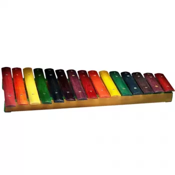 Stagg XYLO-J15 RB xylofoon, 15 palissander staven, C5-A6 diatonisch, met kloppers en tas
