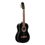 Stagg SCL60 BLK concertgitaar 4/4 sparren top zwart hoogglans