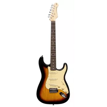 Stagg SES-30 SNB elektrische gitaar - Sunburst