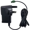 Teltonika PR3PUUK2 UK-stroomkabel met 2-pins aansluitblok, 1,2 m, zwart