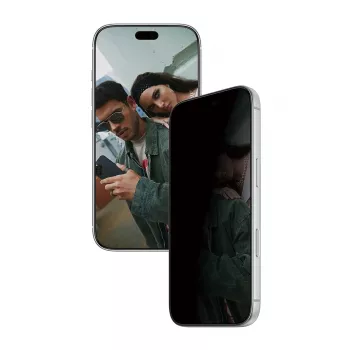 PanzerGlass PGS 2-weg privacyscherm displayschermfolie voor Apple iPhone 2026 Pro Ultra-Wide Fit