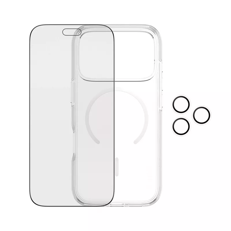 PanzerGlass PG PGC Privacy Flagship 3-in-1 bundel voor iPhone 18 Pro