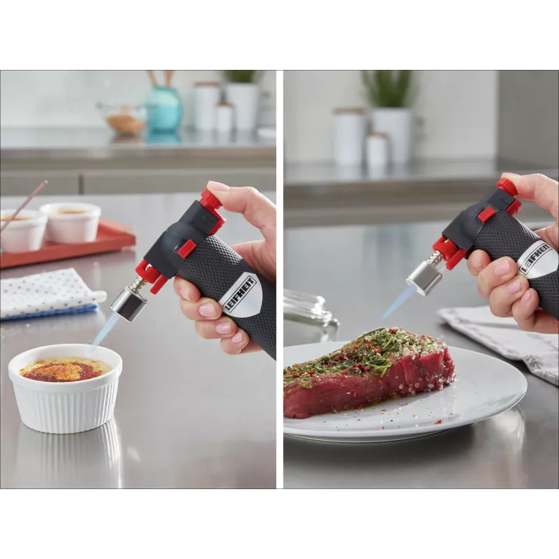 LEIFHEIT Burner butaangasbrander met piëzo-ontsteking en kinderslot