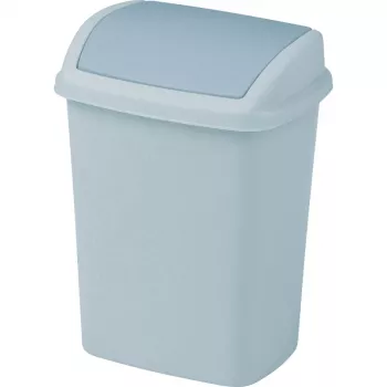 CURVER Dominik 10L prullenbak grijs
