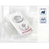 LEIFHEIT eiersnijder Combi – 2-in-1 eiersnijder en eierdeler, wit