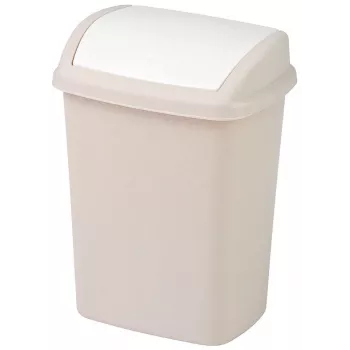 Curver Dominik prullenbak 25L, 36,5 x 29,1 x 48 cm, beige