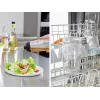 LEIFHEIT sladressing-shaker 300 ml, transparant/groen