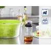 LEIFHEIT sladressing-shaker 300 ml, transparant/groen