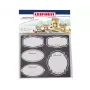 LEIFHEIT set decoratiestickers voor potten, zwart & wit