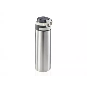 LEIFHEIT Thermo Mug Flip 600 ml zilver