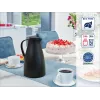 LEIFHEIT Thermos Harmonic zwart 1L vacuümgeïsoleerde kan