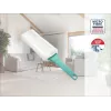 LEIFHEIT Duster platte stofveger elektrostatisch XL flexibele kop met click-systeem, blauw/wit