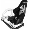 Oplite Cockpit Chassis R8 Fury White racing simulator frame