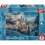 Schmidt Spiele Winterliches Schloss Neuschwanstein 1000 stukjes puzzel