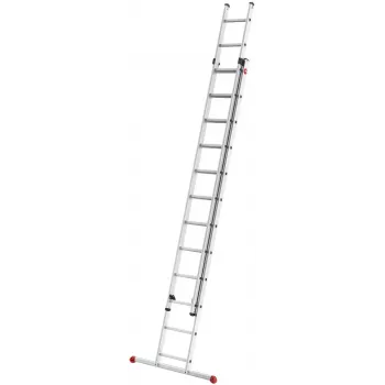 HAILO S80 ProfiStep duo aluminium multifunctionele ladder 2x12 treden
