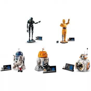 LEGO Star Wars Droid bundel (BB-8, R2-D2, BB-9E) app-gestuurde robot-droids