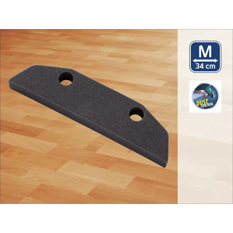LEIFHEIT vervangschuim voor Soft&Easy vloerwisser, 34cm, blauw