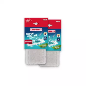 LEIFHEIT vervangwissers 2 stuks SuperDuster Floor M 33cm