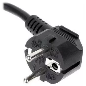 DELTA PD-4/R10 4-voudige stekkerdoos met 10m kabel, zwart