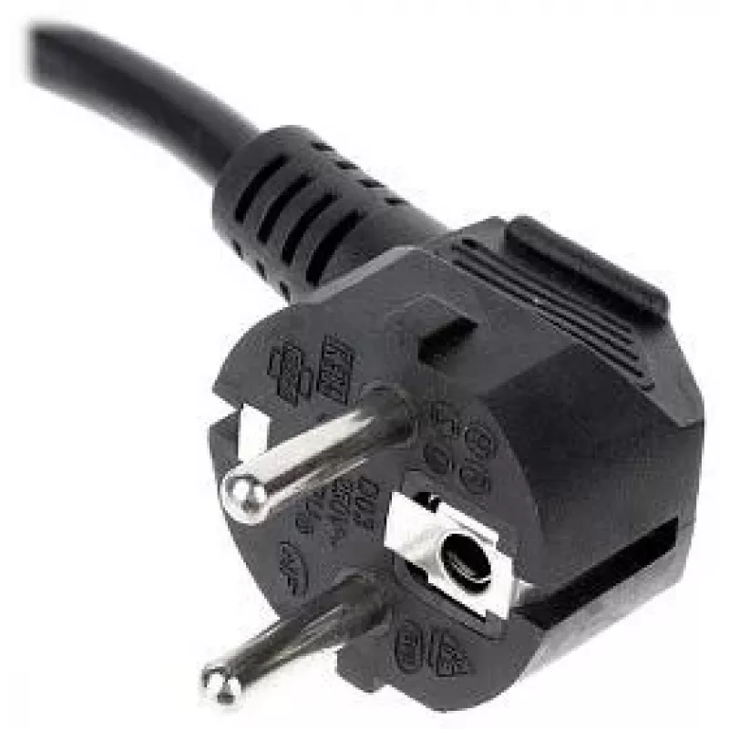 DELTA PD-4/R10 4-voudige stekkerdoos met 10m kabel, zwart