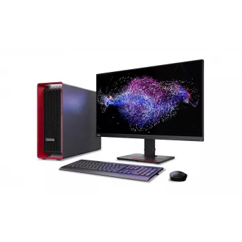 Lenovo ThinkStation P8 30HH00A3GE Tower-werkstation, AMD Ryzen Threadripper PRO 9965WX, 128GB RAM, 1TB SSD, 1000W, Windows 11 Pro