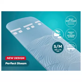 LEIFHEIT strijkplankhoes Perfect Steam Air Board Express S/M 125x40cm