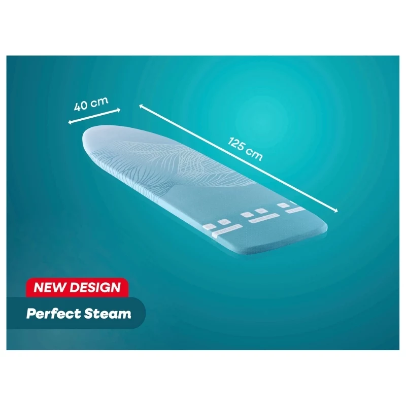LEIFHEIT strijkplankhoes Perfect Steam Air Board Express S/M 125x40cm