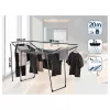 LEIFHEIT Wäscheständer Pegasus 200 Solid Black 20 m drooglengte opvouwbaar