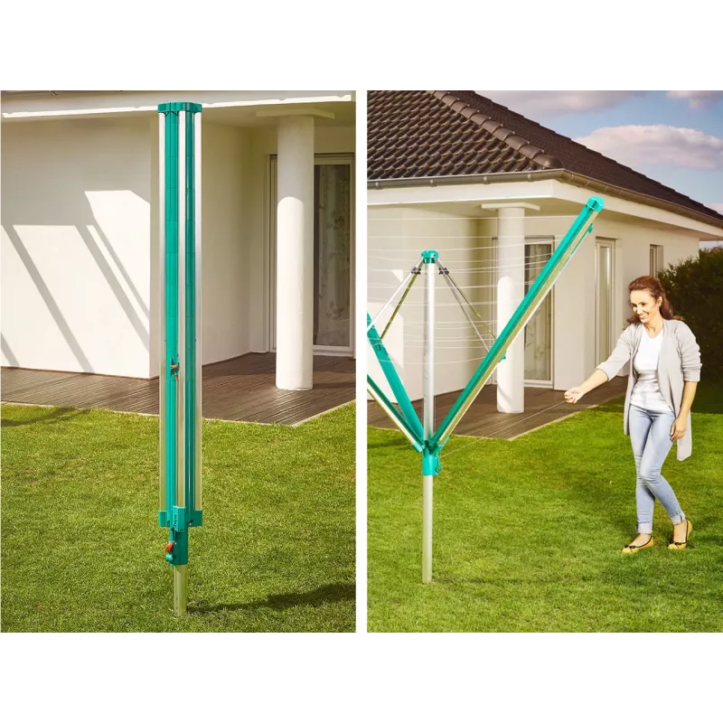 LEIFHEIT wasmolen Linomatic 600 Deluxe met afdekking